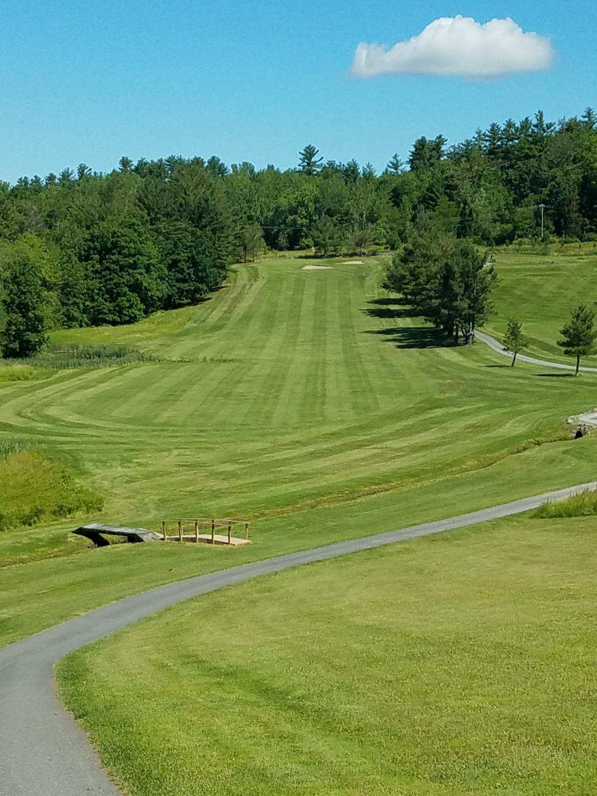 Mowed fairway hole #7