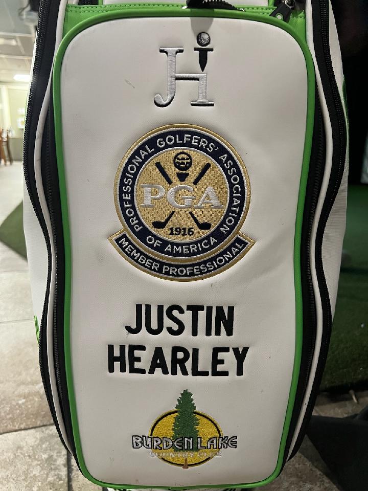 Justin Hearley PGA Pro Golf Bag